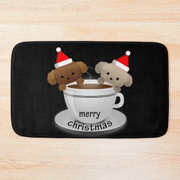 Item preview, Christmas Burlap Puppies For Coffee Lovers designed and sold by LashCreations.