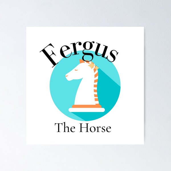 Item preview, Fergus the horse designed and sold by tonykai.
