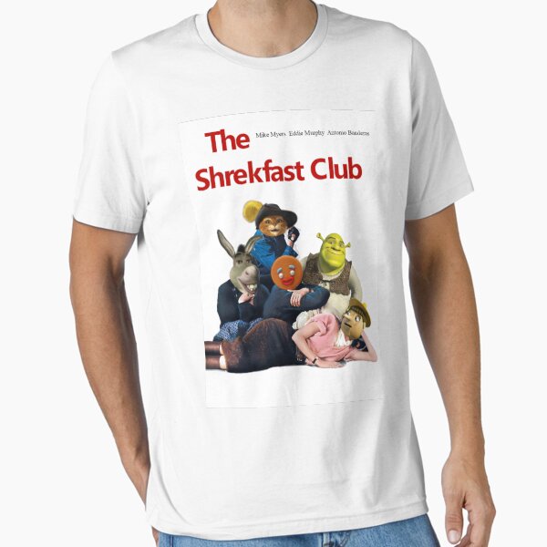 Vista previa del artículo con la obra «El Club Shrekfast», diseñado y vendido por GraphicTease.
