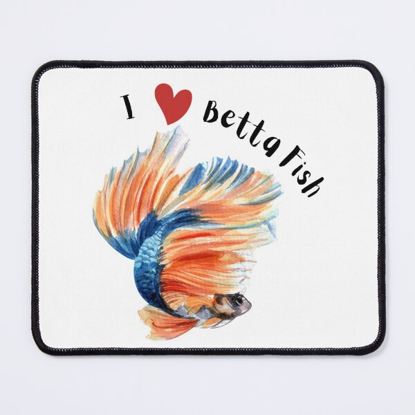 Item preview, I love siamese fighting Betta fish designed and sold by FourNuns.