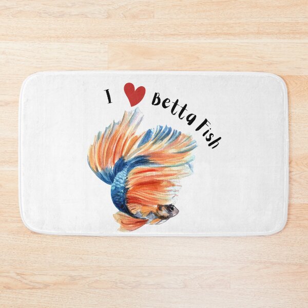 Item preview, I love siamese fighting Betta fish designed and sold by FourNuns.