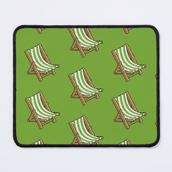 Item preview, Habbo Green Deck Chair - Chill o'clock designed and sold by Eisenjays.