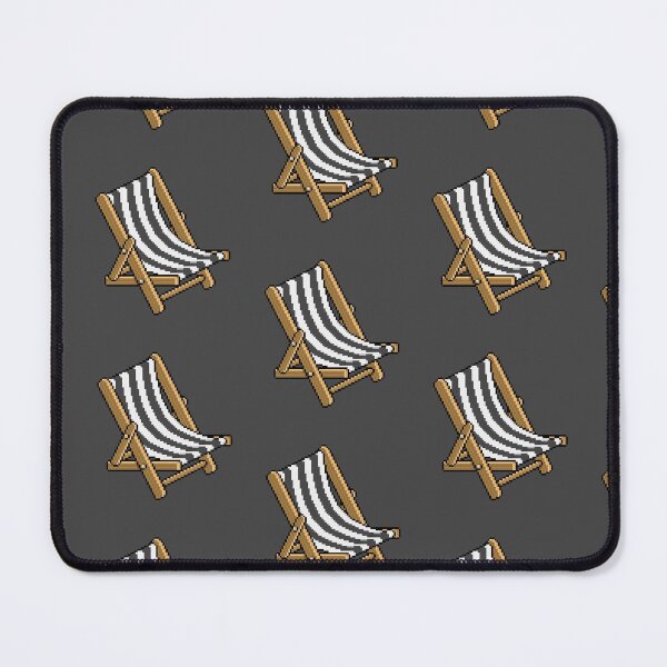 Item preview, Habbo Black Deck Chair - Time to Chill designed and sold by Eisenjays.