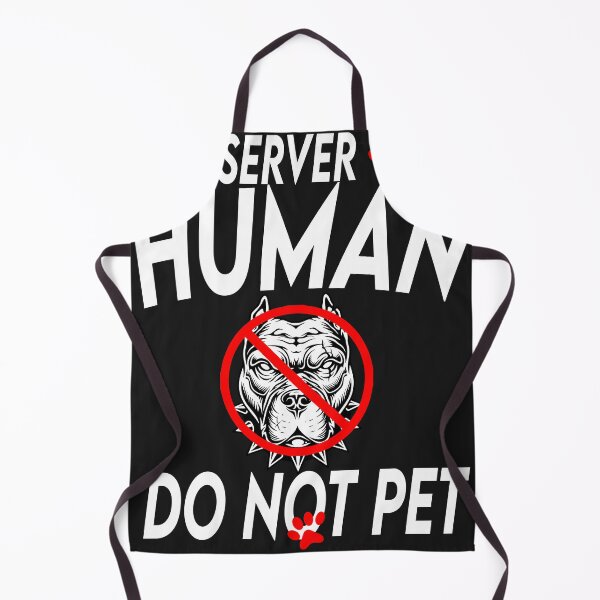 Item preview, service human do not pet shirt dog shirt, sikers designed and sold by anas naceri.