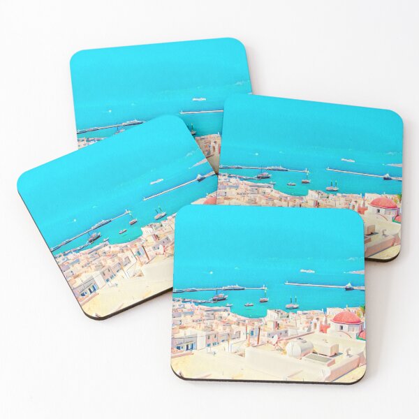 Item preview, Mykonos View designed and sold by Sofia-Draws.