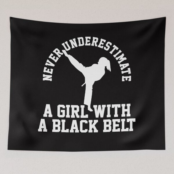 Item preview, Karate Taekwondo Blackbelt Girl  designed and sold by Jotaroo09ml.