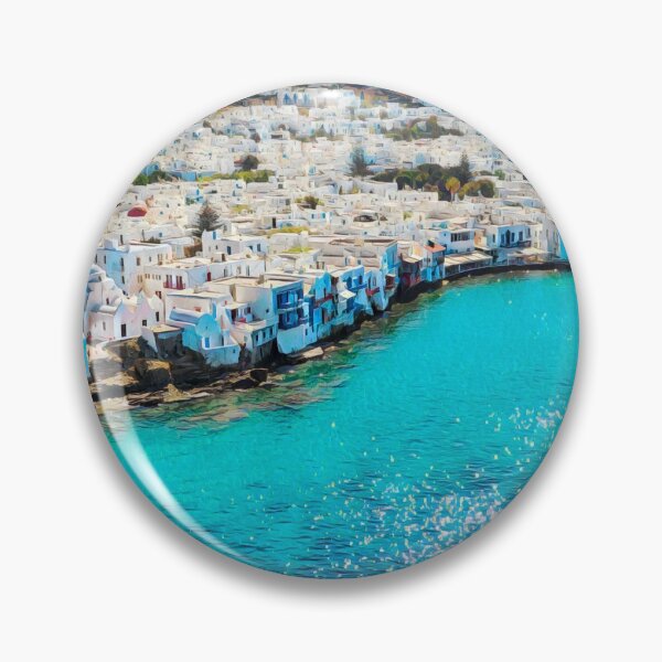 Item preview, Summer in Mykonos designed and sold by Sofia-Draws.