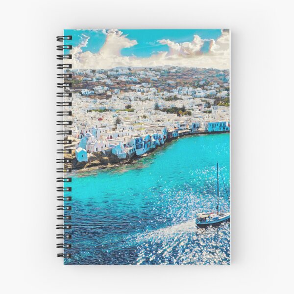 Item preview, Summer in Mykonos designed and sold by Sofia-Draws.