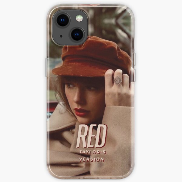 T in Red Cover iPhone Soft Case