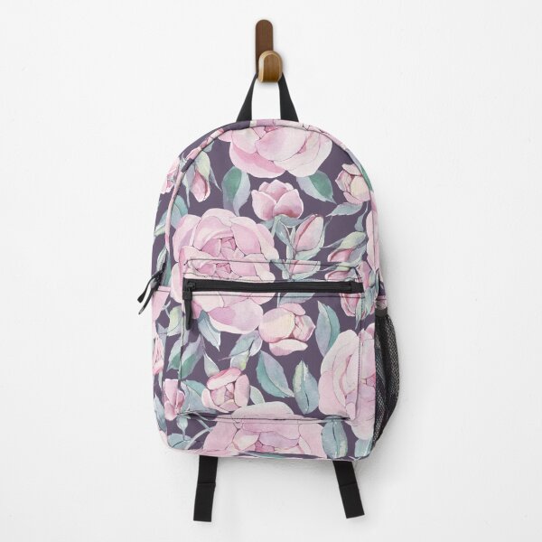 Item preview, Pink peonies flowers pattern designed and sold by Maki-An.