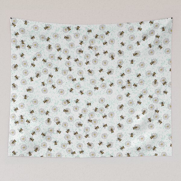 Item preview, Bees and daisies designed and sold by SerenaVisualArt.