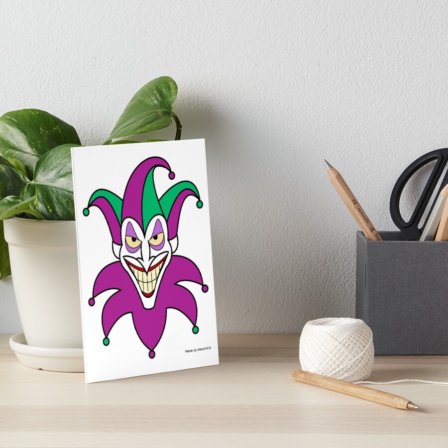 Evil Joker Payaso Demonio Bufón Chaleco Camiseta Para Hombre