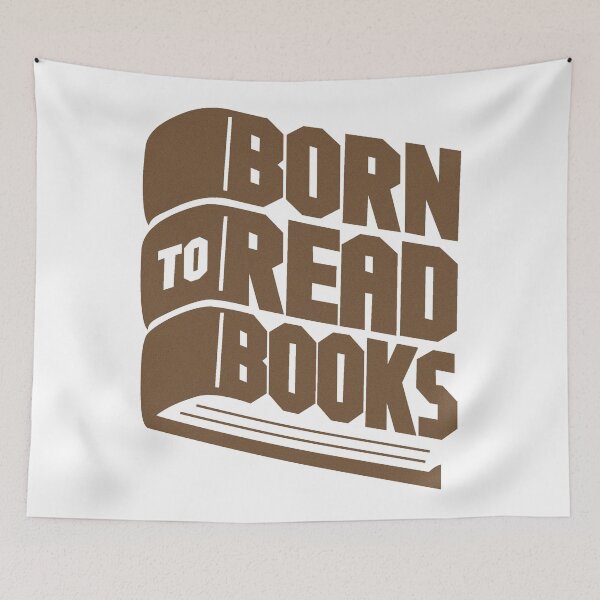 Item preview, Born To Read Books designed and sold by classy-shop.