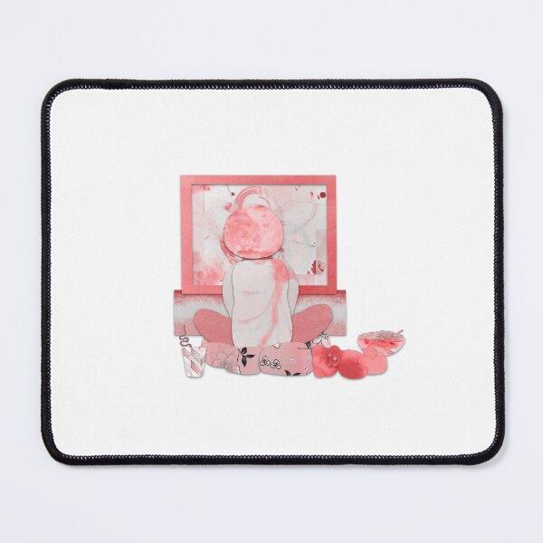 Item preview, Girl watching pink TV designed and sold by Nia Alexander.