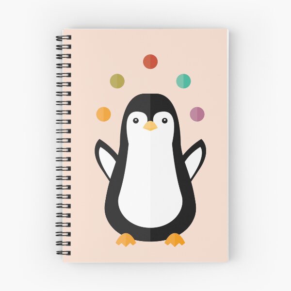 Item preview, Juggling penguin on pink designed and sold by reneesillus.