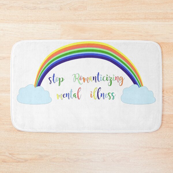 Item preview, Stop Romanticizing Mental Illness designed and sold by purplewings03.