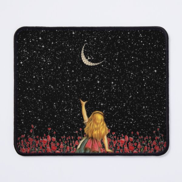 Item preview, Wonderland Smiling Starry Night - Alice In Wonderland designed and sold by maryedenoa.