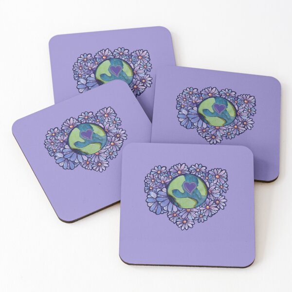 Artikelvorschau, Purple Earth Day Art entworfen und verkauft von FrictionMaxxing.