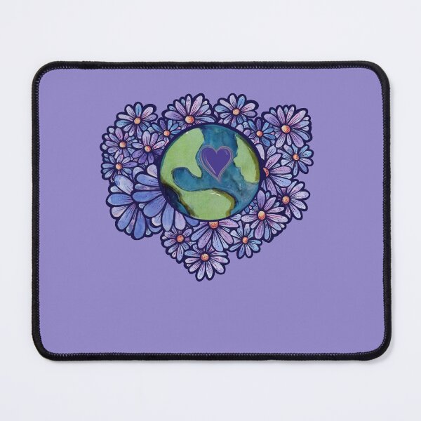 Item preview, Purple Earth Day Art designed and sold by FrictionMaxxing.