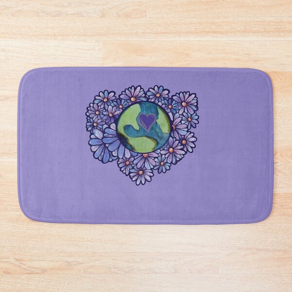 Item preview, Purple Earth Day Art designed and sold by FrictionMaxxing.