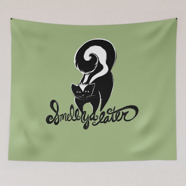 Item preview, Smell ya later skunk designed and sold by FrictionMaxxing.