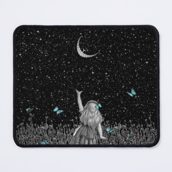Item preview, Wonderland Smiling Starry Night - Alice In Wonderland designed and sold by maryedenoa.
