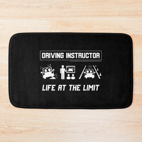 Item preview, Driving Instructor Life At The Limit Funny Driving Teacher designed and sold by StrongShirts.