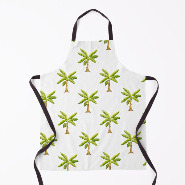 Item preview, Tropical Banana Palms Wh designed and sold by Vinita Upadhya.