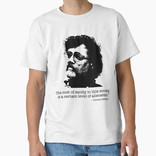 Item preview, Terence McKenna t-shirt designed and sold by Melisa  Redondo.