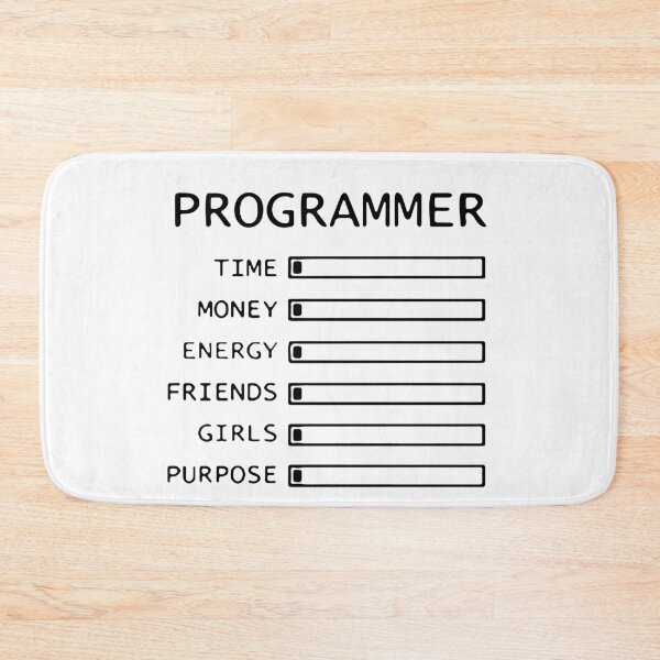 Item preview, Funny Programmer Time Money Energy Friends Girls Purpose Java C++ Choose Your option Python Love Art Design Happy Apparel Essential Inspiration Joy Mood Funny Cat designed and sold by DesignByHeartUK.