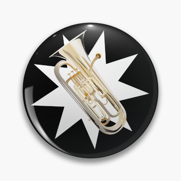 Item preview, Euphonium on black designed and sold by kobyakov.