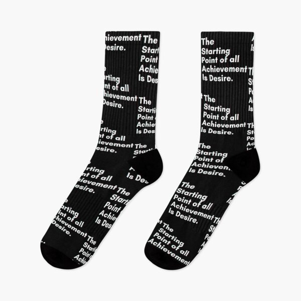Item preview, The Starting Point Of all Achievement is Desire. designed and sold by PostiveText.