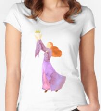 The Blood of Winterfell - Sansa Stark Women's Fitted Scoop T-Shirt