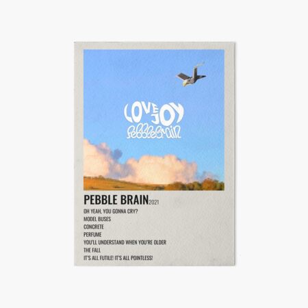 "Pebble Brain Lovejoy Album Poster" Art Board Print For Sale By Shubi ...