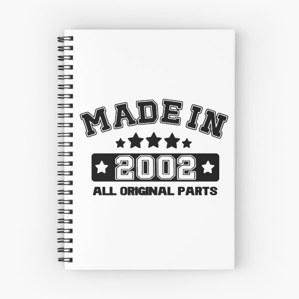 Item preview, Made in 2002 Limited Edition Classic Gift Premium Apparel Funny Holiday Xmas designed and sold by DesignByHeartUK.