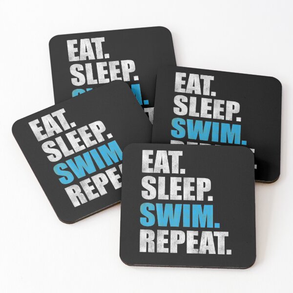 Item preview, Eat Sleep Swim Repeat designed and sold by DawnMDupuy.
