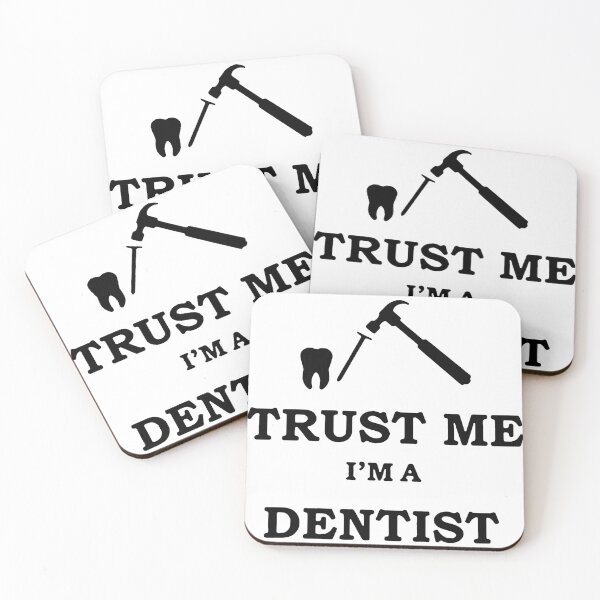 Item preview, Trust me I am Dentist Love Dentist Smile Love Dental Care periodontist Tooth ache Beat Essential Gift Premium Apparel Funny Holiday Xmas designed and sold by DesignByHeartUK.