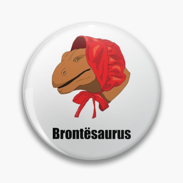 Item preview, Brontësaurus (literary humour) designed and sold by ThatsNovelGifts.