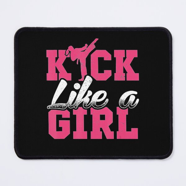Item preview, Kick Like Girl Karate Taekwondo Martial Arts Gift designed and sold by JotarO1xkio.