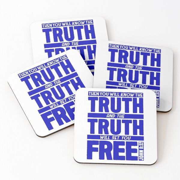 Item preview, John 8:32 Truth designed and sold by plushism.