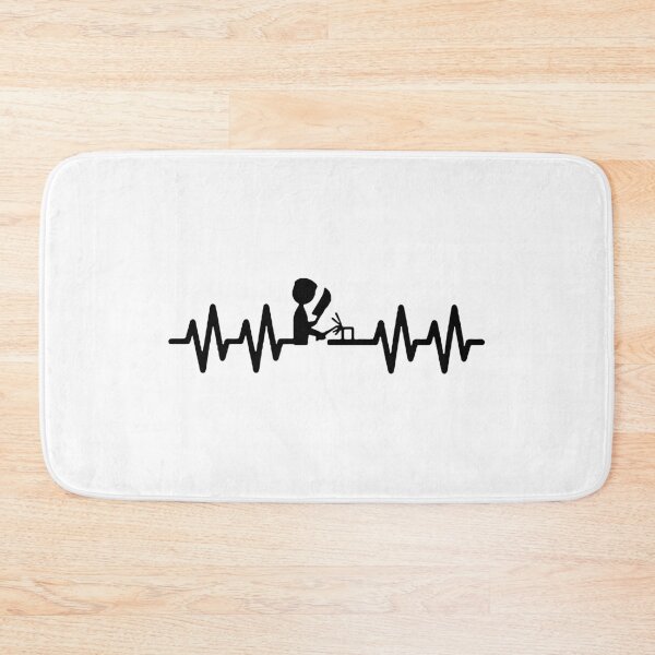 Item preview, Love Welding Heartbeat Weld Evolution of Mechanics Love Robot Human Mechanic Gift Premium Apparel Funny Holiday Xmas designed and sold by DesignByHeartUK.