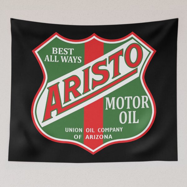 Item preview, Aristo Motor Oil vintage sign designed and sold by htrdesigns.