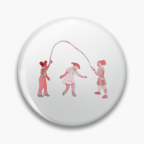 Item preview, Pink girls jumping rope designed and sold by Nia Alexander.
