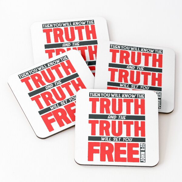 Item preview, John 8:32 Truth designed and sold by plushism.