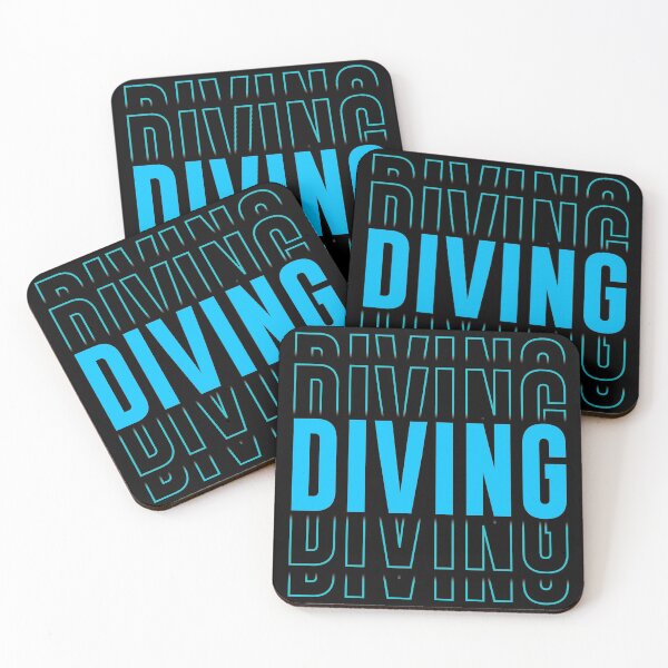 Item preview, Diving Typography - Text Stacked designed and sold by cotros.