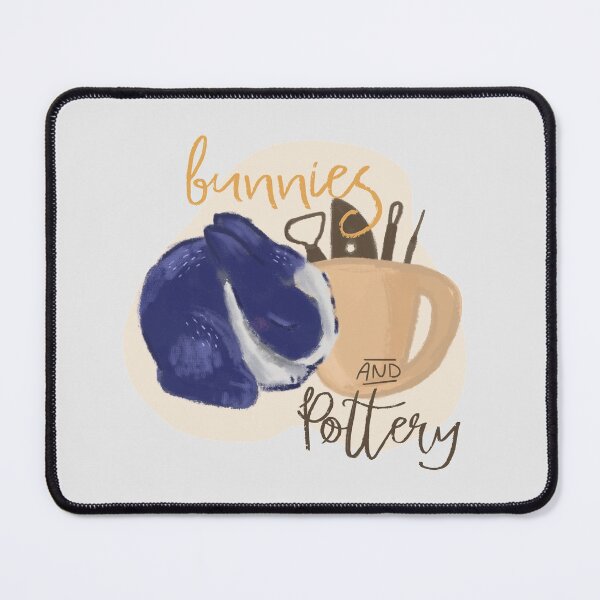 Item preview, Rabbits and Pottery designed and sold by Teequeque.