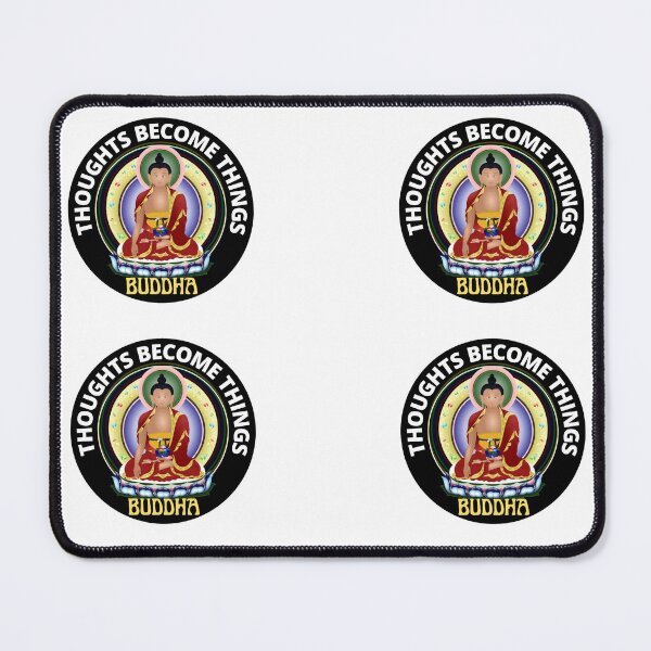 Item preview, Thoughts Become Things Zen Buddha Enlightened Mug designed and sold by RGRamsey.