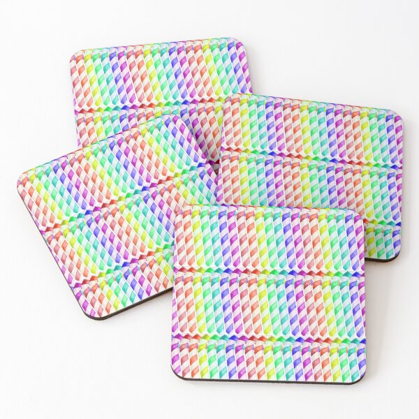 Item preview, Colorful Candy Cane Striped Pattern designed and sold by Wheeler-Styl3.