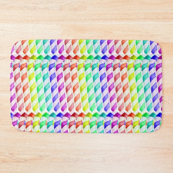Item preview, Colorful Candy Cane Striped Pattern designed and sold by Wheeler-Styl3.