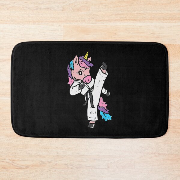 Item preview, Kicking Unicorn Martial Art Cute Karate Taekwondo Girls Gift  designed and sold by JotarO1xkio.